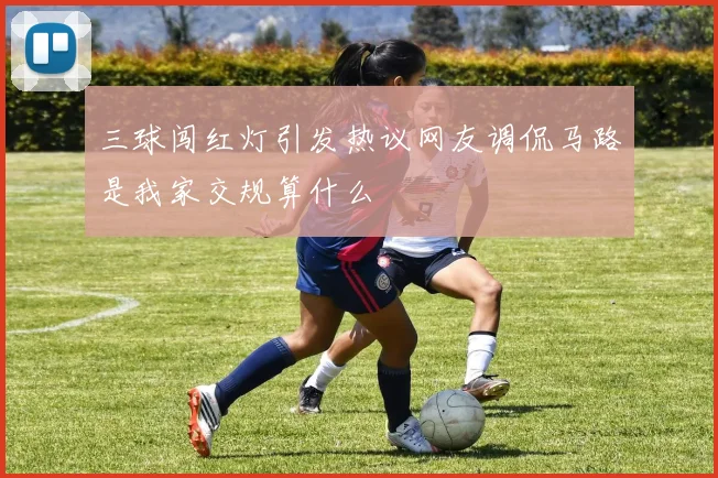 三球闯红灯引发热议网友调侃马路是我家交规算什么
